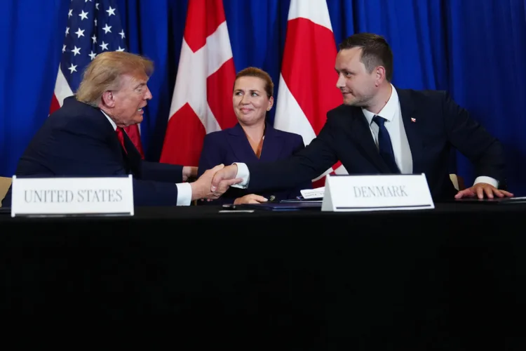 Trump signs US-Denmark-Greenland agreement
